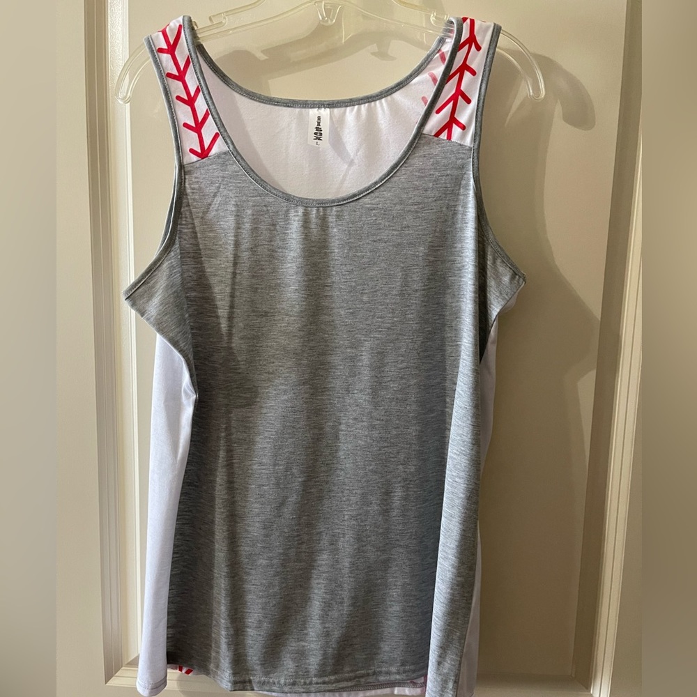 Customizable Baseball Tank Top